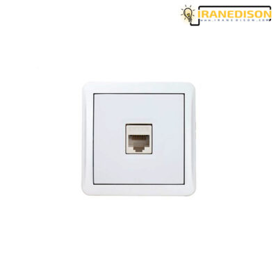 پریز سوکت شبکه روکار پارت مدل شهاب